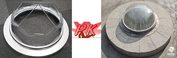 鉆石形采光罩與半球形采光罩，各有所愛(ài)