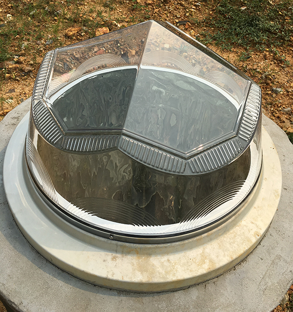 特寫(xiě)采光罩 特寫(xiě)中的采光罩