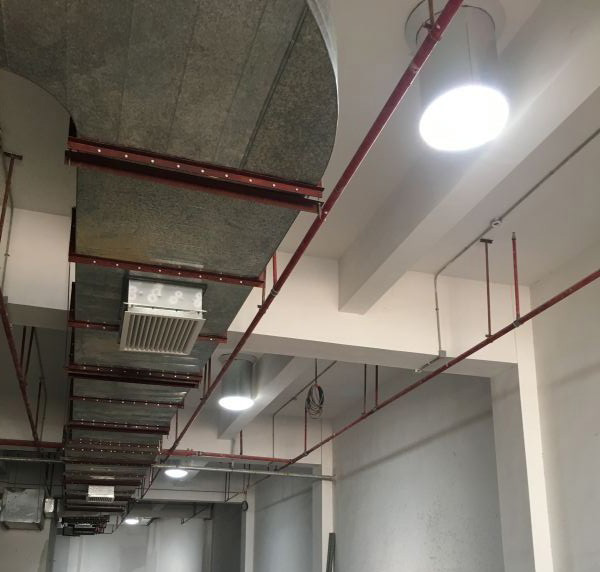 光導照明在陰天時室內(nèi)照明效果