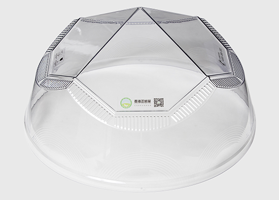 正能量科技采用PC復合材料的鉆石形采光罩