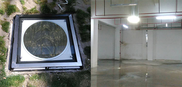 重慶紫荊廣場平板光導(dǎo)系統(tǒng)應(yīng)用 重慶紫荊廣場平板光導(dǎo)系統(tǒng)應(yīng)用