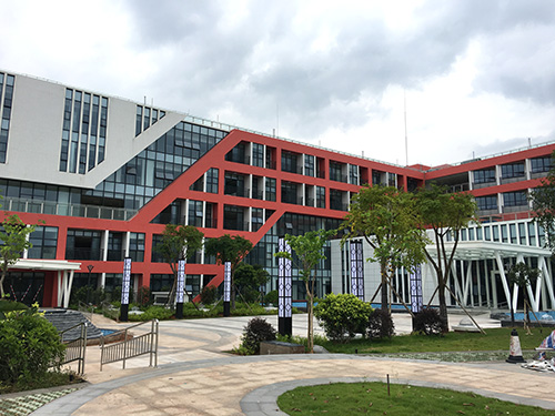 廣州市環(huán)境監(jiān)測與預警中心施工現(xiàn)場