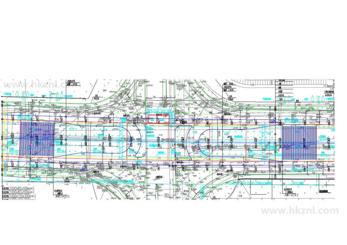廣東XX路口隧道設(shè)計(jì)方案圖 廣東XX路口隧道設(shè)計(jì)方案圖