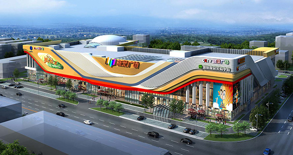 天津武清大光明商城光導照明應用